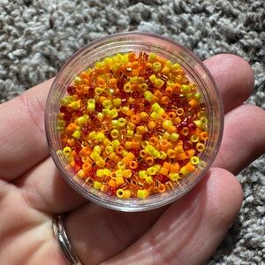 Sunset Glow 11/0 Miyuki Delica Bead Mix / 10g Colorful Miyuki Delica Beads